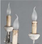 Wooden Iron Chandelier Lighting Vintage Crystal Lustre vintage chandelier(WH-CI