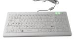 Buy cheap Medical Grade Washable Wireless Keyboard , Silicone Computer Keyboard With Scissor Switch from wholesalers