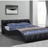 Buy cheap Pu Leather Upholstered Bed Frame Italian Faux Tufted On Headboard King Size from wholesalers