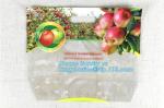 eco-friendly slider k fruit bag with air holes for grape packaging bag, slider k