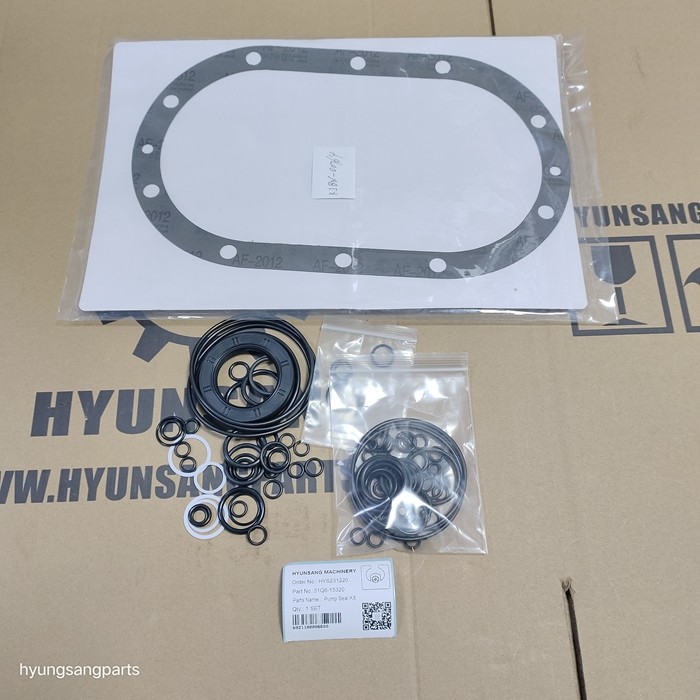 Excavator Hydraulic Pump 31Q6-15320 Gasket Seal Kit For R210W9S