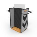 Kids Boutique Clothing Display Racks Metal Garment Display Stand Children'S
