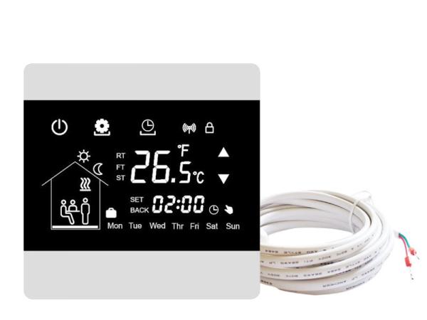 Buy cheap Wall Mount Touch Screen Thermostat AC230V 50Hz With HVAC Systems from wholesalers