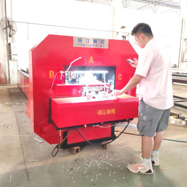 Buy cheap Automatic Aluminum Alloy Hydraulic Punching And Sawing Machine Manufacturer from wholesalers