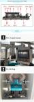 0.37KW * 2 End Cutting Motor Wood Edge Banding Machine for Wood Based Panels