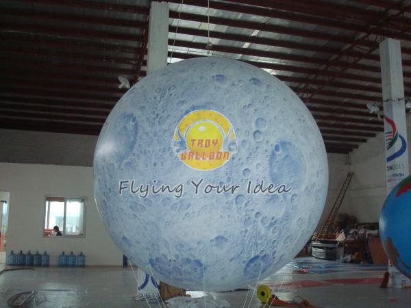 Big Reusable Inflatable Advertising Earth Globe Balloons for science demonstrati
