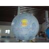 Buy cheap Big Reusable Inflatable Advertising Earth Globe Balloons for science demonstration from wholesalers
