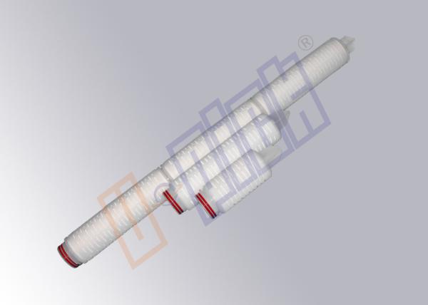 Nylon 6 Material 0.2 Micron Membrane Pleated Filter Cartridge For Wine