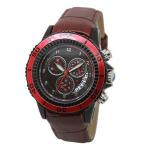 Water Resistant Red Multifunction Wrist Watch For Men 2.2 * 2.0cm,multifunction