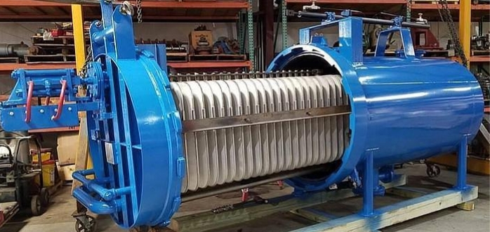 62KG Vertical Pressure Leaf Filter Hotels' Effective Solution