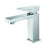 Buy cheap Single Hole One Handle Wash basin Faucet Polished finish bathroom faucet from wholesalers