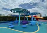 Red Octopus Theme Artistic Playgrounds Children'S Park Playground Equipment