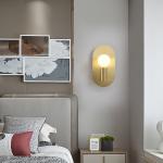 Modern Wall Lamp Stylish Brass Gold E27 For Living Dining Room brass wall lamp
