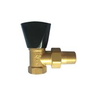 Buy cheap Hard Seal Brass Needle Angle Valve Male x Female Thread For Hydraulic Industry product