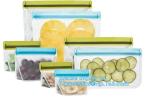 Seal Reusable PEVA Storage Bags ideal For Food Snacks, Lunch Sandwiches, Makeup,