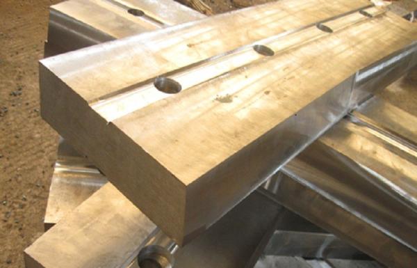 Buy cheap Plate Guillotine shear blade, Shearing machine blade sharpening for shipbuilding from wholesalers