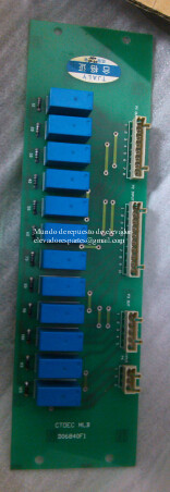 La placa de para OTIS elevador CTOEC MLB D06840F1