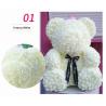 Buy cheap Preserved Flower Rose Teddy Bear PE for Valentines Day Gifts Factory Price Artificial Flower Gaint Teddy Bear from wholesalers