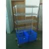 Buy cheap Stainless SMT Spare Parts ESD SMT Cart Storage Stander For Component Rolls from wholesalers