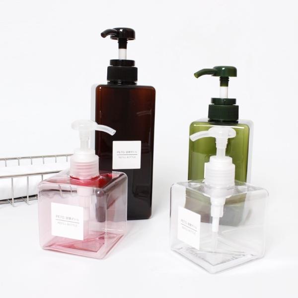 Buy cheap Food Grade PET Material Body Wash Bottle With Pump Reusable 280ml 450ml from wholesalers