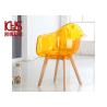 Buy cheap Anti Slip Coloured PC Modern Plastic Dining Chairs 150kg Load Capacity from wholesalers