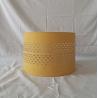 Buy cheap Yellow Drum Hole Laser Cut Lampshade White PS Inside In The Center from wholesalers