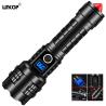 Buy cheap Digital Display Aluminum Alloy LED Flash light Outdoor Long Range Zoom IP65 from wholesalers