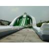 Buy cheap Giant Green Exciting Trippo Inflatable Water Slide With 3 Lane For Adult from wholesalers