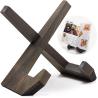 Buy cheap Solid Wood Cook Book Stand Farmhouse Kitchen Decor for Tablet Fancy Plate Vinyl and Recipe Book from wholesalers