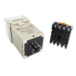 DH48S-S110V 220V 380V AC 24V 12V DC 0.01S - 99H 99M 8 Pins Digital Timer Switch