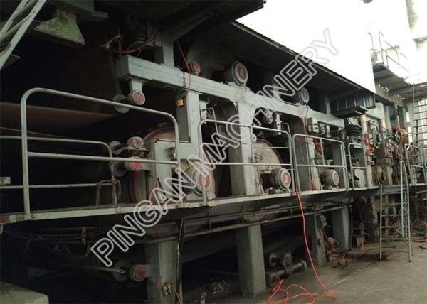 Buy cheap Single Floor Layout Kraft Packing Paper Making Machine Digital Control OCC Pulp Type from wholesalers