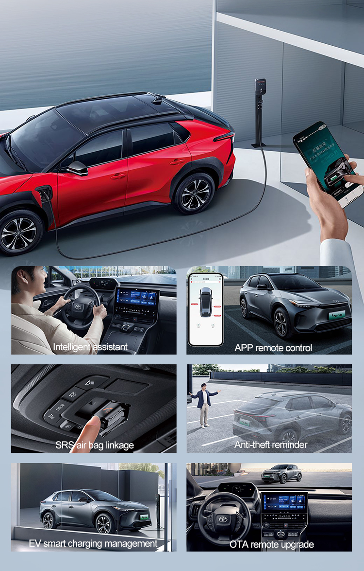 Intelligent assistant SRS air bag linkage APP remote control Anti-theft reminder EV smart charging managemer OTA remote upgrade