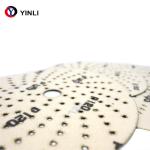 80Grit Hook Film Loop Round Sanding Disc Paper With Holes Colorful Ceramic
