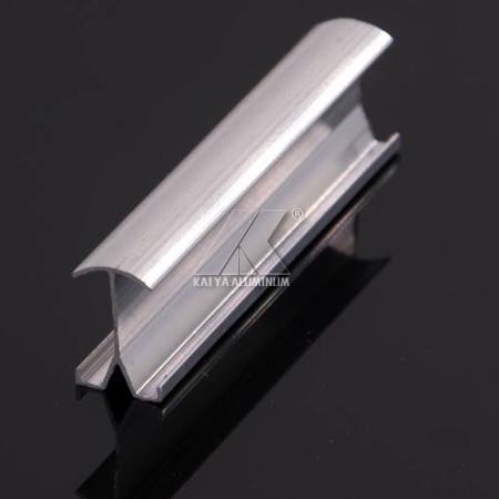Buy cheap Natural Silver Flexible Aluminum Trim Customize Length Non Deformation from wholesalers