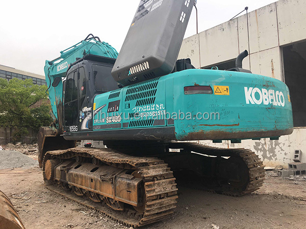 Kobelco SK200 Excellent quality second hand crawler excavator Kobelco SK460/Used digging machine cheap price
