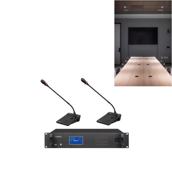 Buy cheap UHF 3 Channel Wireless Microphone System Hyper Cardioid Gooseneck Conference Microphone from wholesalers