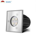 Flat IP68 outdoor inground lighting Waterproof 5W Decorative Parking Lot Lights