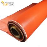 0.72mm Red Silicone Coated Fiberglass Fabric Flexible Ductwork Connector