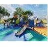 Buy cheap 304 Stainless Steel HDPE Kids Playground Slide Commercial Use from wholesalers