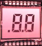 Metal Pin TN LCD Segment Display For Electronic Equipment
