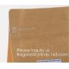Buy cheap Compostable Biodegradable Stand Up Pouch kraft pouch bags flat bottom bags, gusset bags, spout pouch from wholesalers