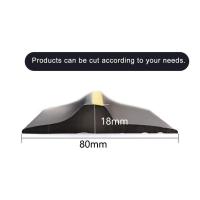 Buy cheap Garage Door Seal Strip 80*18mm Weatherproof Strip Rubber Diy Weather Stripping product