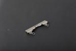Hotel Metal Stainless Steel Shower Curtain Ring double curtain rod bracket