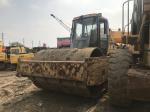 Vibratory Smooth Road Roller Machine Original Paint CAT 3116T Engine 108.2KW