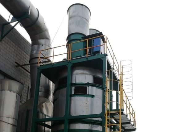Buy cheap Heat Transferring Hood Exhaust Gas Scrubber For Construction Equipment from wholesalers