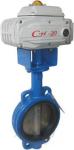 EPDM lined Electric Actuator Butterfly Valve For Drink Water , 2" ~ 120" Size