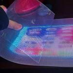 Transparent Film Advertising Screen LED Video Wall Panel Display Ultra Thin LED