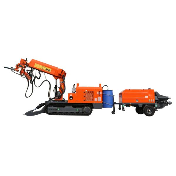 Buy cheap Mobile Nozzle Carrier Underground Shotcrete Sprayer 11kw Small Volume from wholesalers