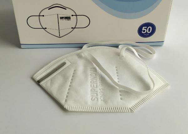 Buy cheap White NIOSH KN95 Respirator Mask High Filtering Rate CE FDA FFP2 Anti Dust Protection from wholesalers
