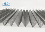 Anti - Mosquito Plisse Insect Screen Retractable Polyester Material Light Weight